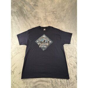 Harley Davidson shirt men's XL Gatlinburg Hillbilly Navy Blue T-Shirt NWT